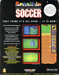 Sensible Soccer European Champions - Dos
