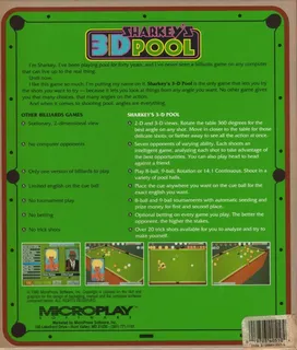 Sharkey's 3d Pool - Dos