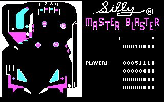 Silly Master Blaster Pinball