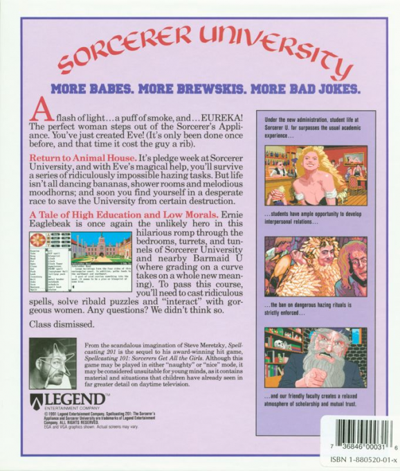 Spellcasting 201 : The Sorcerers Appliance dos