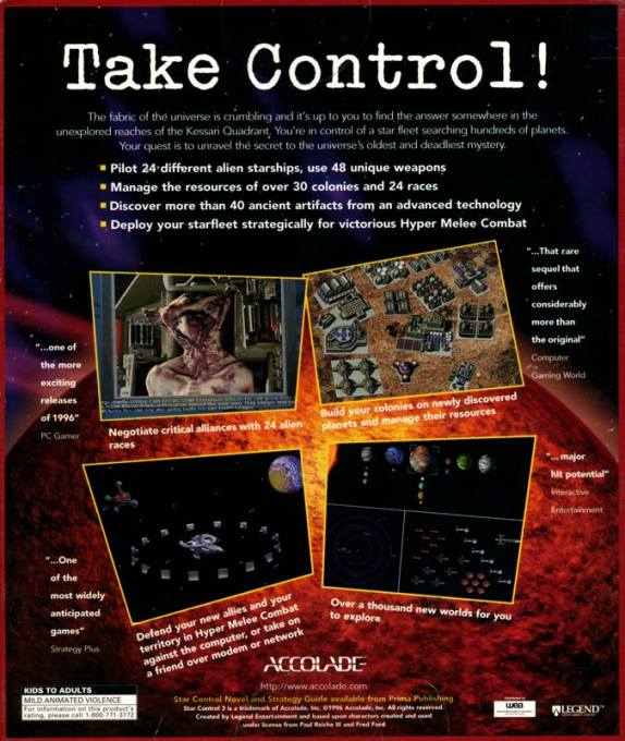 Star Control dos