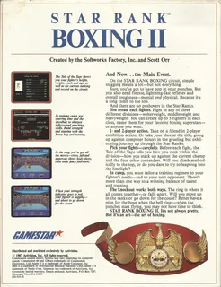 Star Rank Boxing II - Dos