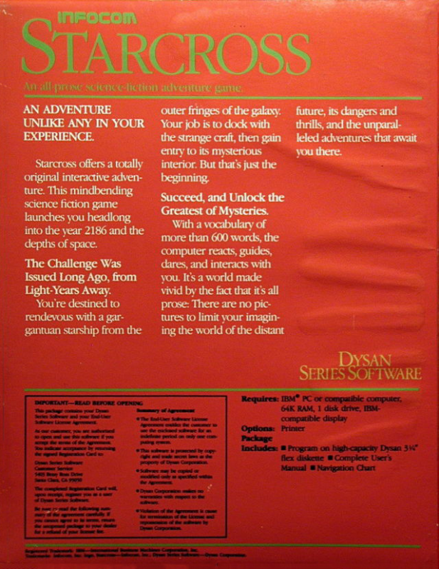 Starcross - Dos