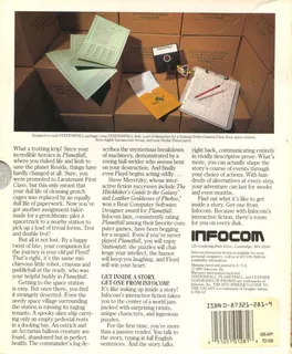 Stationfall - Dos