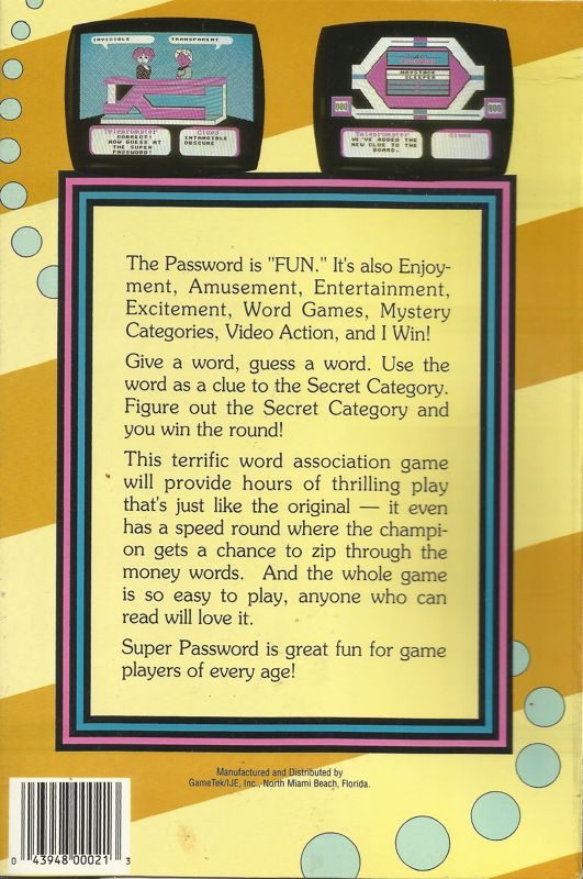 Super Password dos