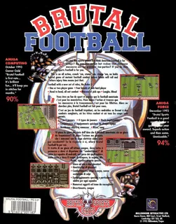 Teques Brutal Sports Football - Dos