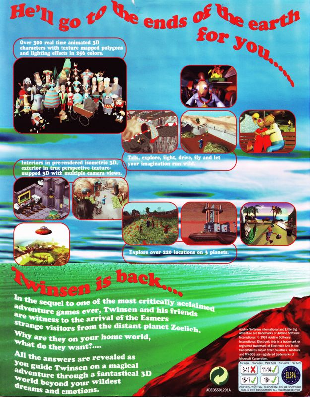 Twinsen's Odyssey - Dos