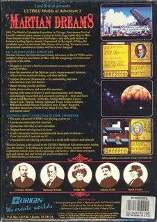 Ultima : Worlds of Adventure 2 - Martian Dreams - Dos