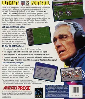 Ultimate NFL Coaches Club Football - Dos