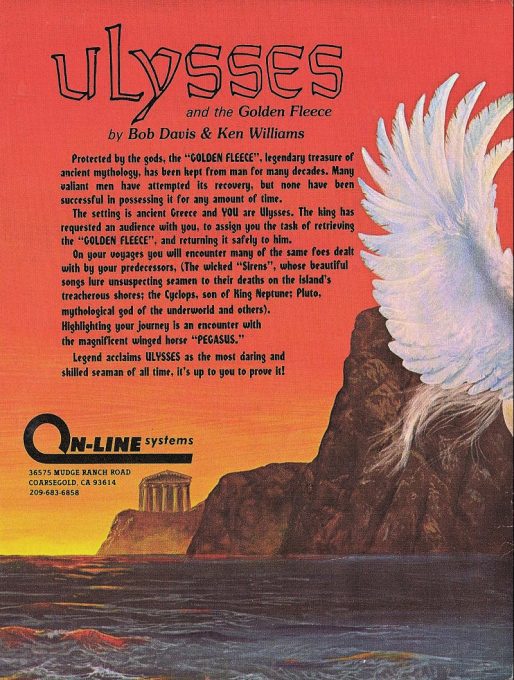 Ulysses and the Gloden Fleece - Dos