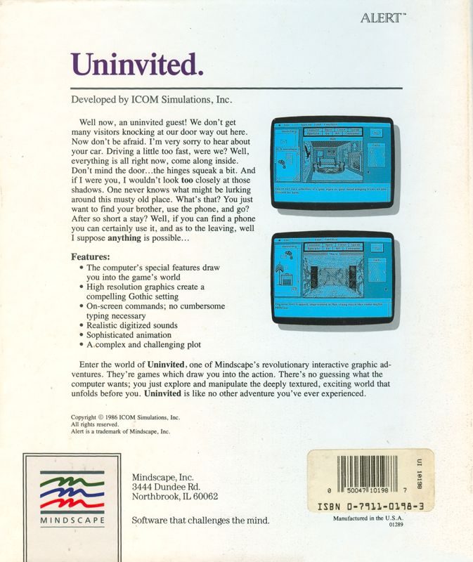 Uninvited dos