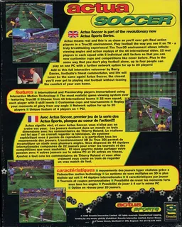 VR Soccer '96 - Dos