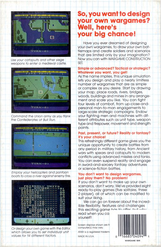 Wargame Construction Set dos