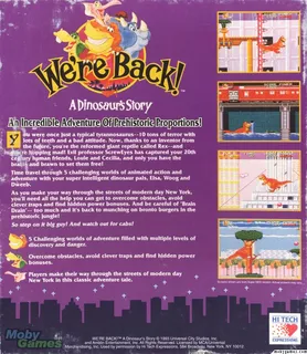 We're Back! : A Dinosaur's Story - Dos