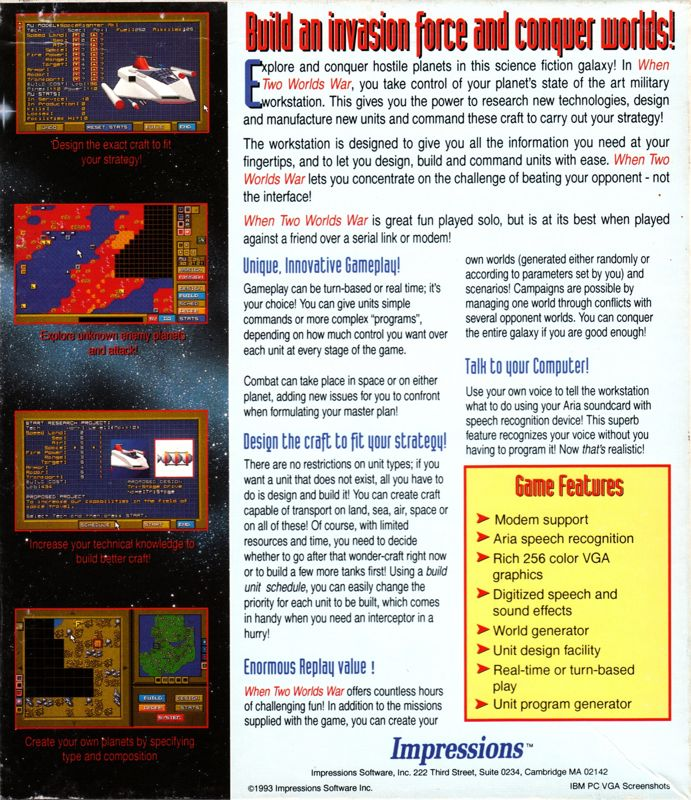 When Two Worlds War dos