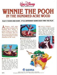 Winnie The Pooh In Hundred Acres Wood - Dos
