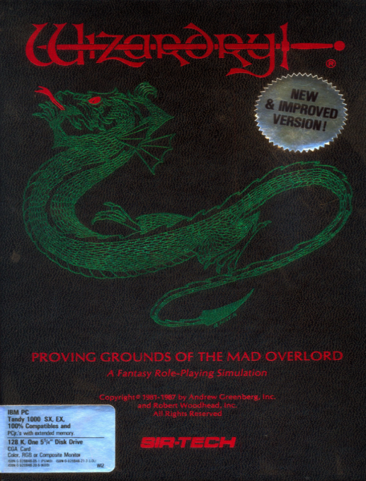 Wizardry : Proving Grounds of the Mad Overlord
