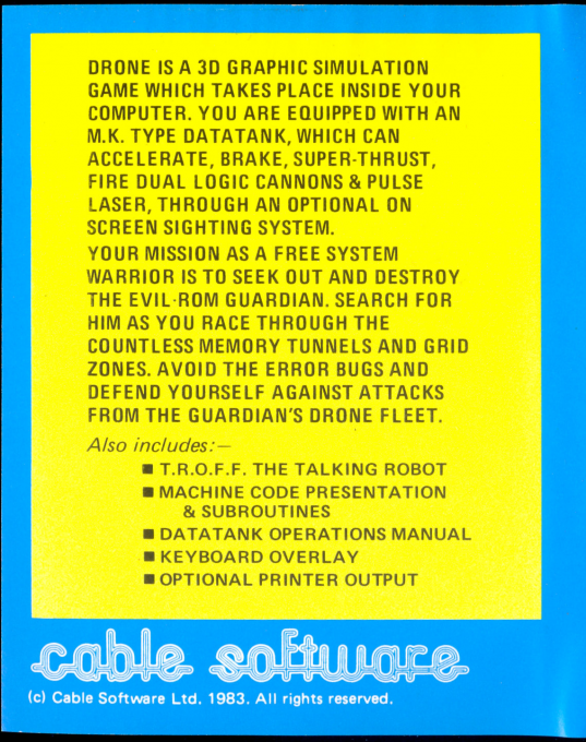 Drone Datatank - Dos