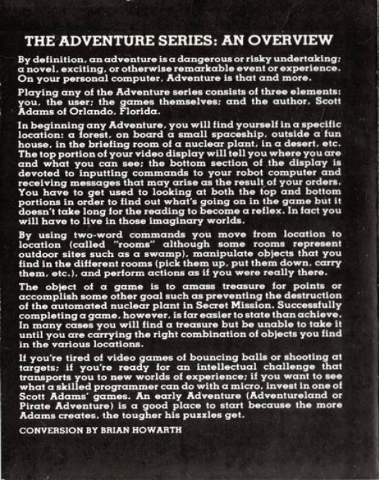 Secret Mission - Dos