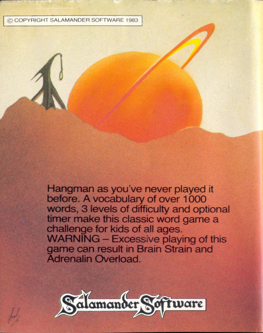 Super Skill Hangman - Dos