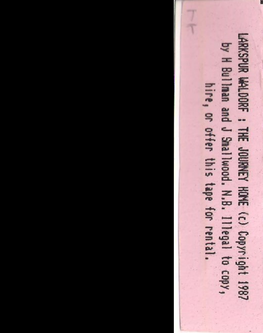 The Larkspur Trilogy - The Journey Home (Part 2) - Dos