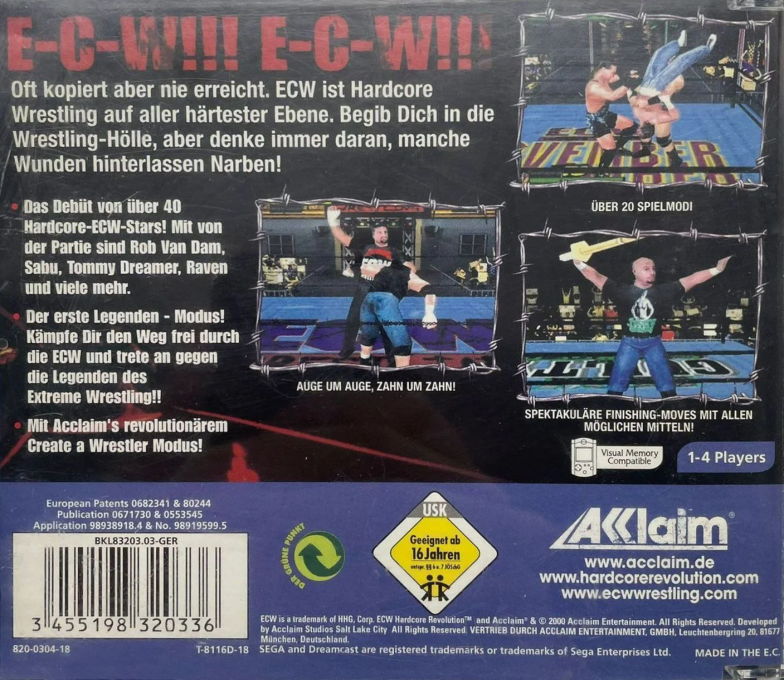 ECW Hardcore Revolution - Dos