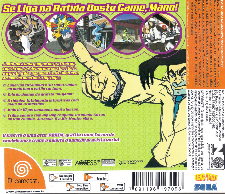 Jet Grind Radio - Dos