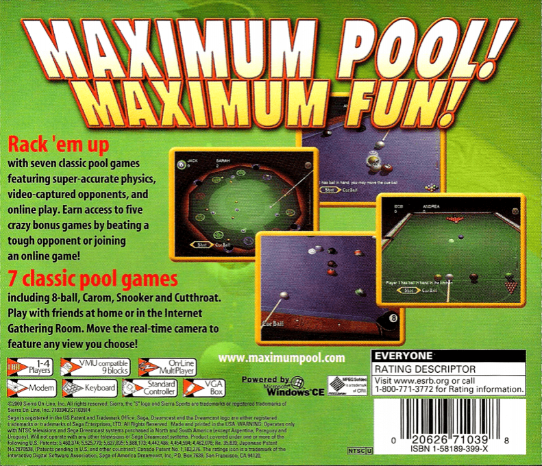 Maximum Pool - Dos