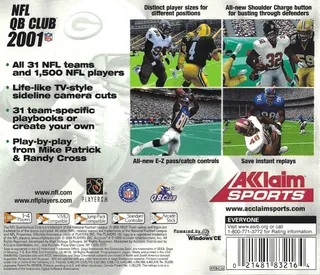 NFL QB Club 2001 - Dos