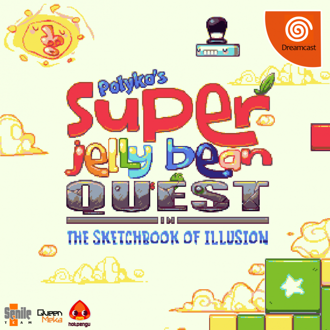 Polyko's Super Jelly Bean Quest in the Sketchbook of Illusion