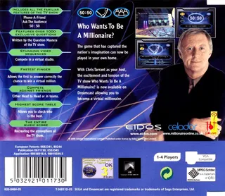 Qui Veut Gagner des Millions? - Dos