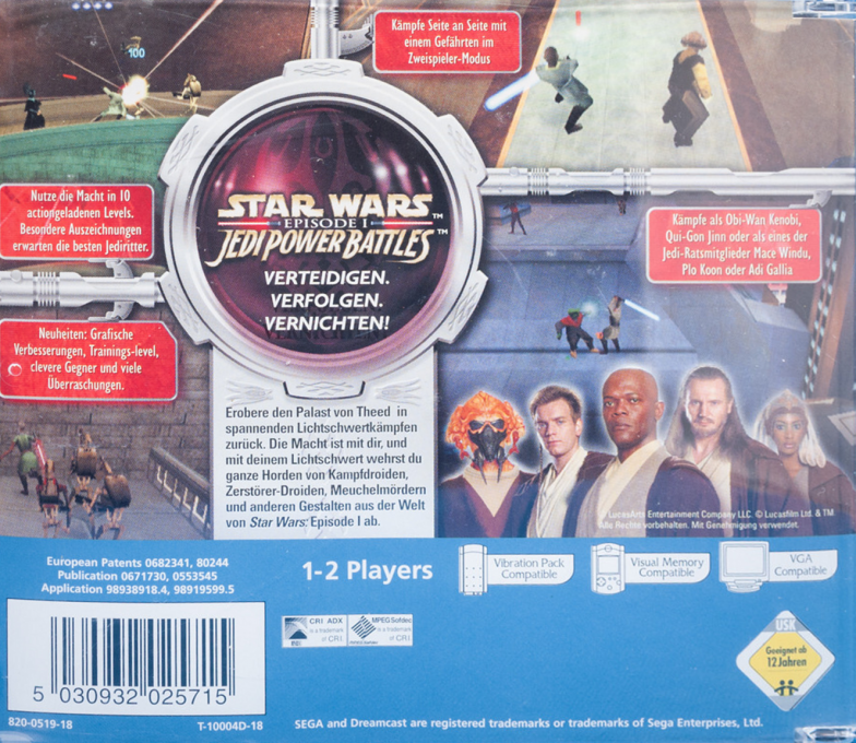 Star Wars : Episode I Jedi Power Battles - Dos