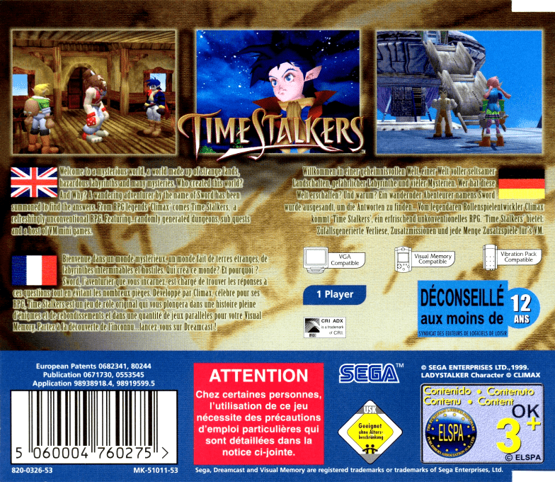 Time Stalkers - Dos