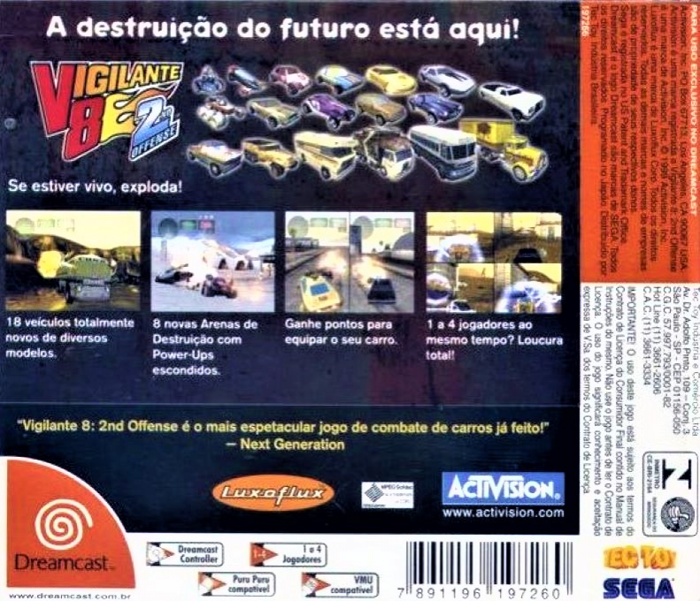 Vigilante 8 : 2nd Offense - Dos