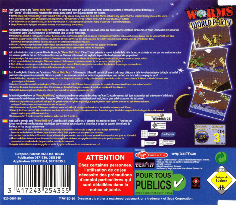Worms World Party - Dos
