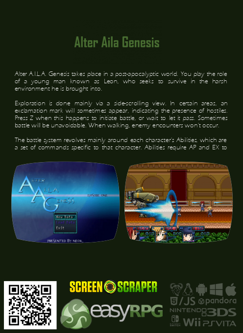 Alter Aila Genesis - Dos