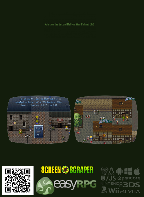 Notes on the Second Mellynd War Ch1 and Ch2 - Dos