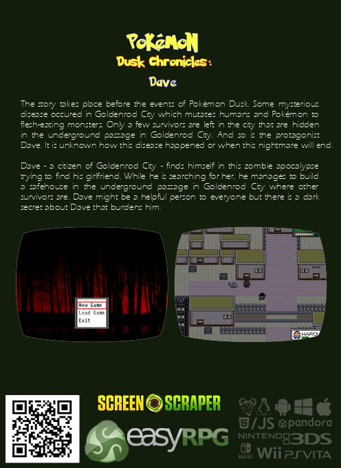 Pokemon Dusk Chronicles Dave - Dos