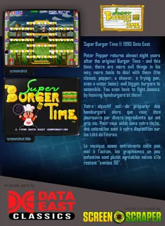 Super Burger Time - Dos