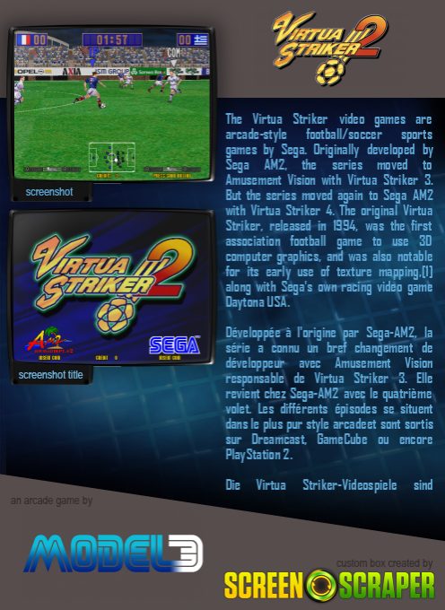Virtua Striker 2 - Dos