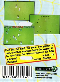 Cricket - Dos