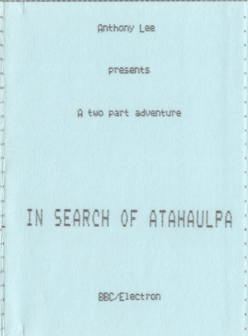 In Search Of Atahaulpa