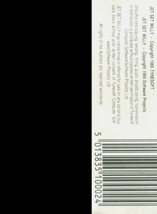 Jet Set Willy 2 - Dos