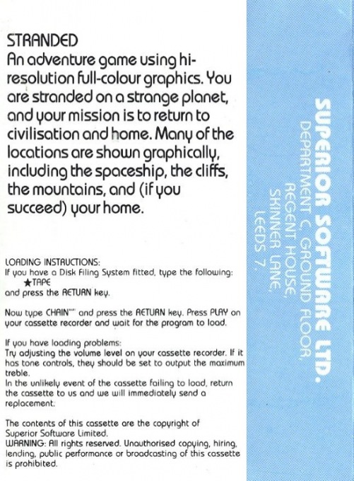 Stranded - Dos