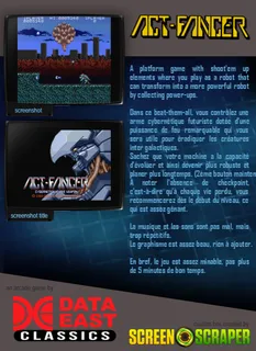 Act-Fancer: Cybernetick Hyper Weapon - Dos