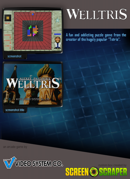 Alexey Pajitnov's Welltris - Dos