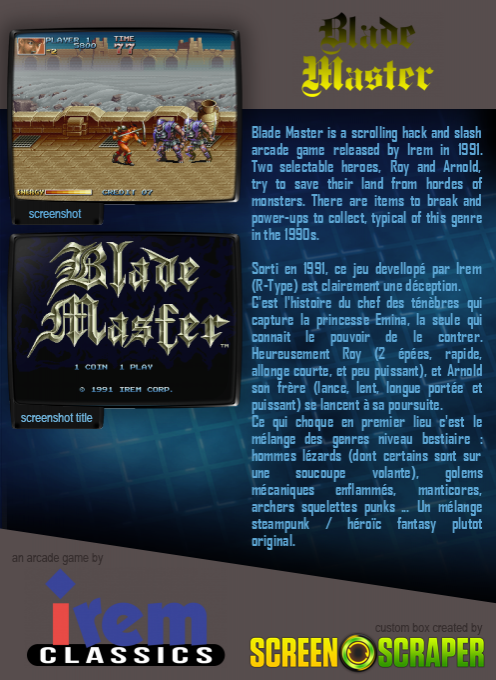 Blade Master - Dos