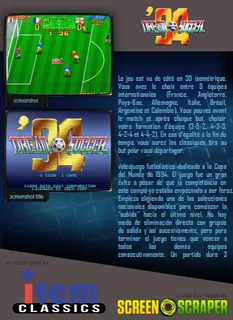 Dream Soccer '94 - Dos