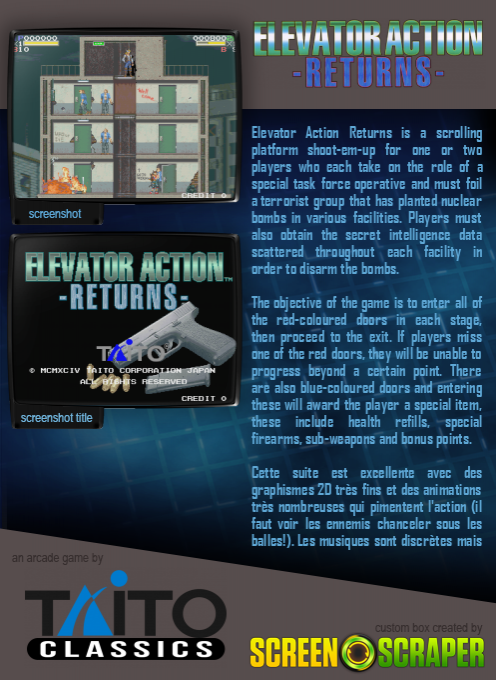 Elevator Action Returns - Dos