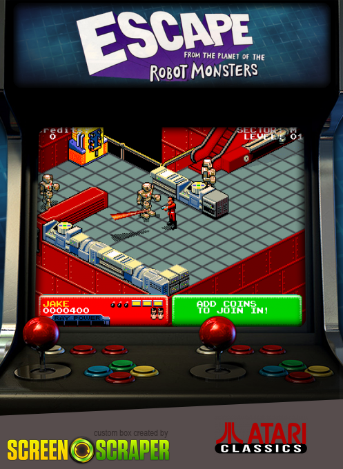 Escape From The Planet Of The Robot Monsters